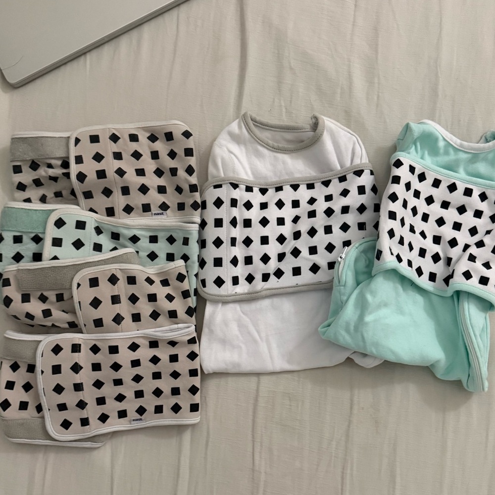 Nanit Breathing Bands (3-24M) and Newborn Swaddles